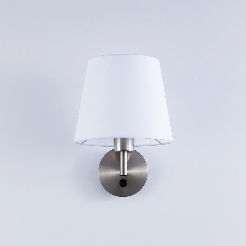 Aplique de pared con pantalla e interruptor Classic "RIGA" - E27 (12)