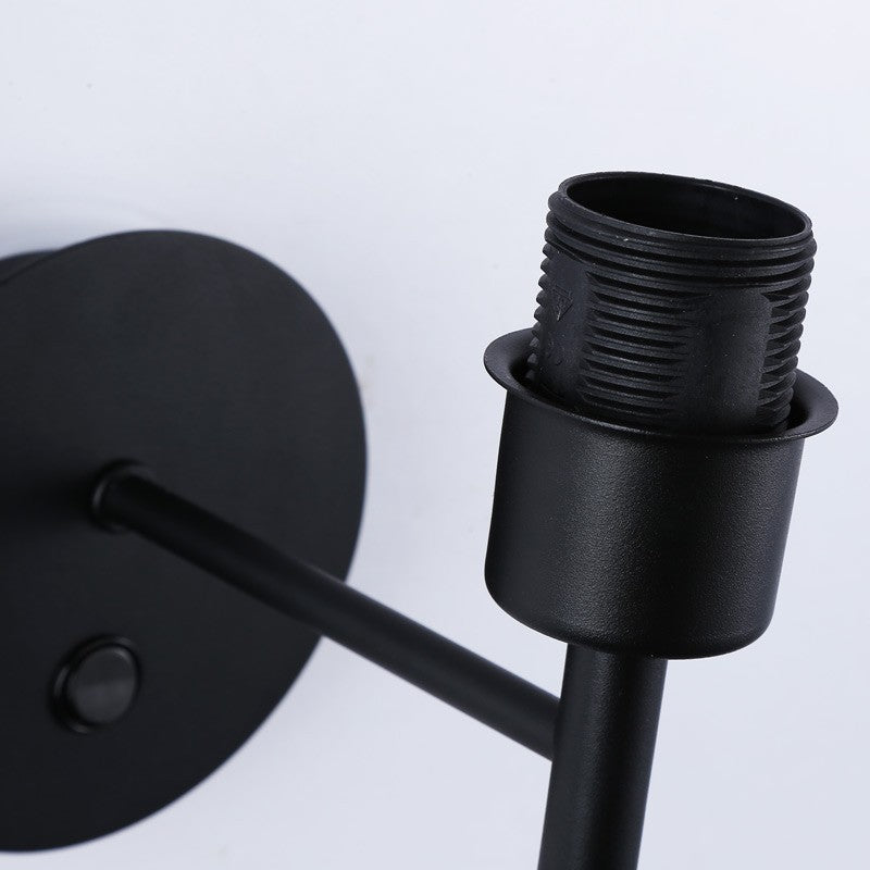 Aplique de pared con pantalla e interruptor Classic "RIGA" - E27 (17)