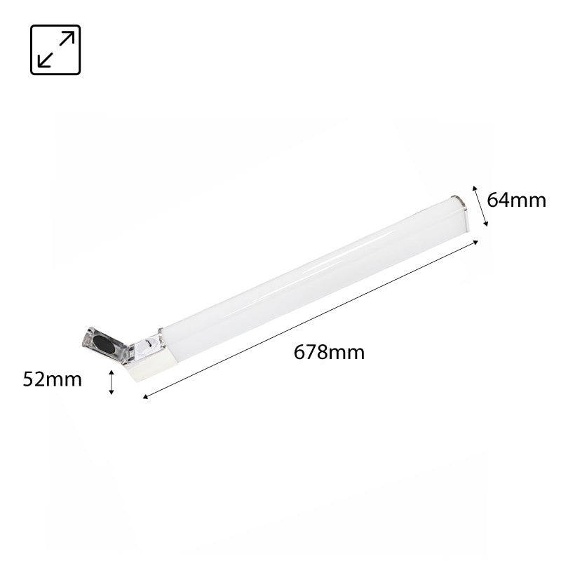 Aplique de baño LED 15W - Con enchufe integrado - 68cm (7)