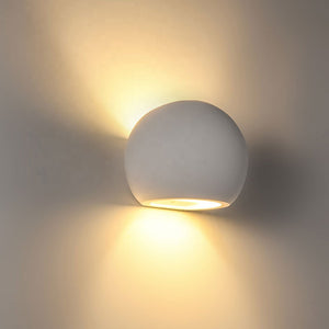 Aplique de pared de escayola "Ball" G9 (7)