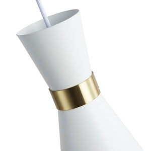 Lámpara colgante nórdica de metal "Marlon" - E27 (8)