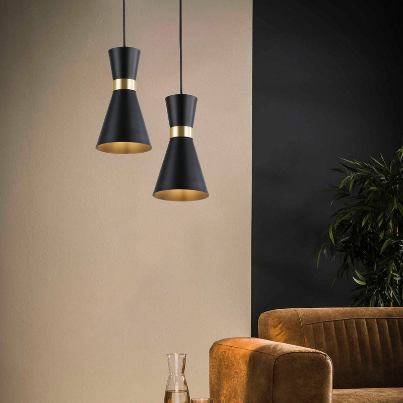 Lámpara colgante nórdica de metal "Marlon" - E27 (9)