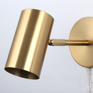 Aplique de pared interior orientable "Ben" con cable y enchufe - E27 (12)