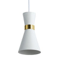 Plug-in metal pendant light 
