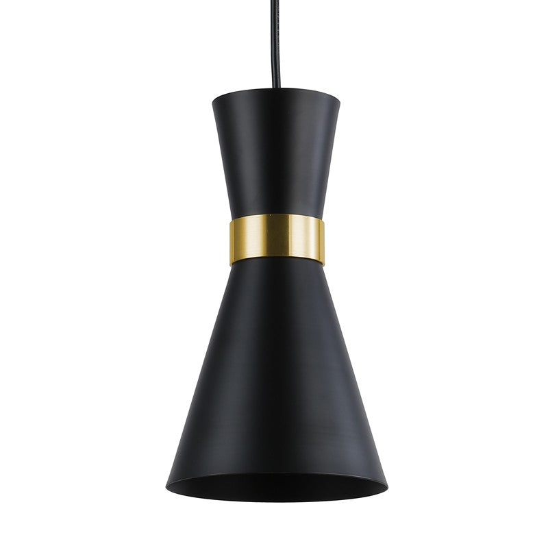 Lámpara colgante de metal con enchufe "Mir" - E27 (11)