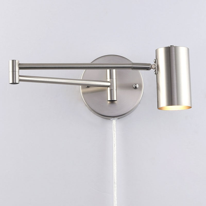 Aplique de pared extensible con enchufe "Lisa" - E27 G45 (1)