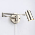 Extendable wall light with socket 