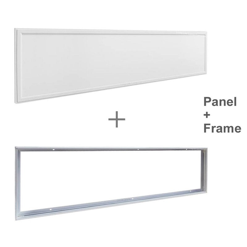Panel LED slim de superficie 120X60cm - Driver PHILIPS - 72W - UGR19 - Con KIT de montaje (16)