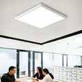 Slim surface LED panel 60x60cm - OSRAM Driver - 40W - UGR18 - CRI90 - With mounting KIT 2