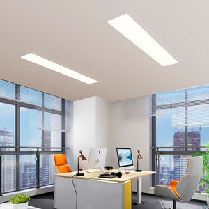 Panel LED de empotrar 1200X600mm Slim 72W PHILIPS DRIVER UGR19 con KIT de montaje (9)