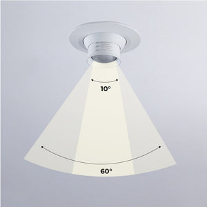 Foco empotrable LED con zoom - Orientable - Chip Cree - 2700K - 3W (15)