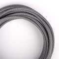 Cable Eléctrico Redondo Recubierto en tejido Efecto Seda ZigZag, Blanco & Negro 3