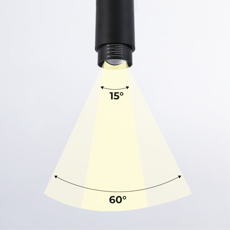 Aplique de techo LED 8W - Ángulo lumínico ajustable - 2800K (16)
