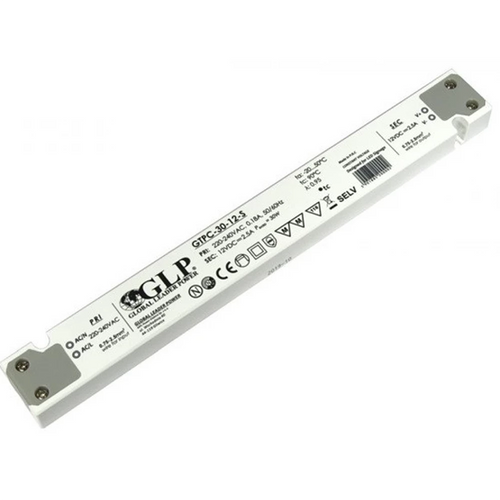 Fuente de alimentación Slim 30W 12V - GLP