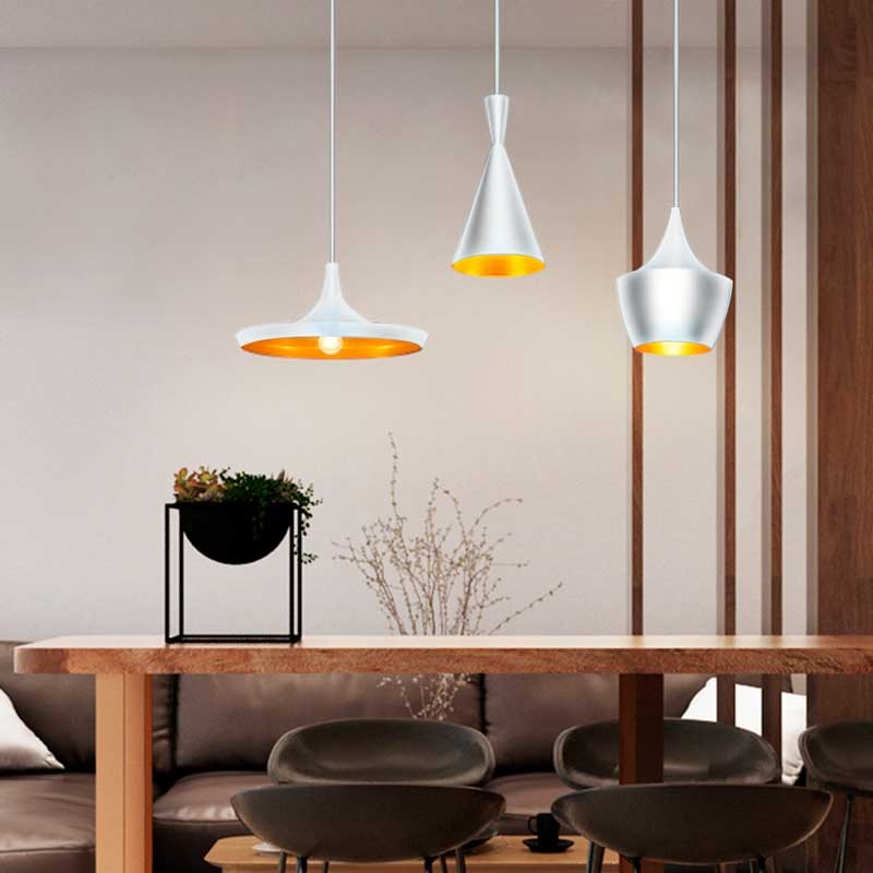 Kit de 3 lámparas Nórdicas colgantes "SOLVANG - HELGA - KOLDING" (5)