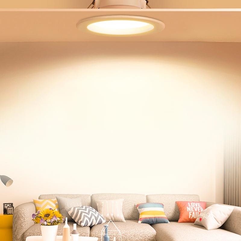 Downlight LED circular empotrable 25W - Uso profesional - Ø190 mm (10)