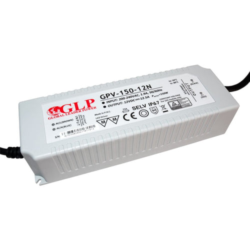 Watertight power supply 150W 12V IP67- GLP
