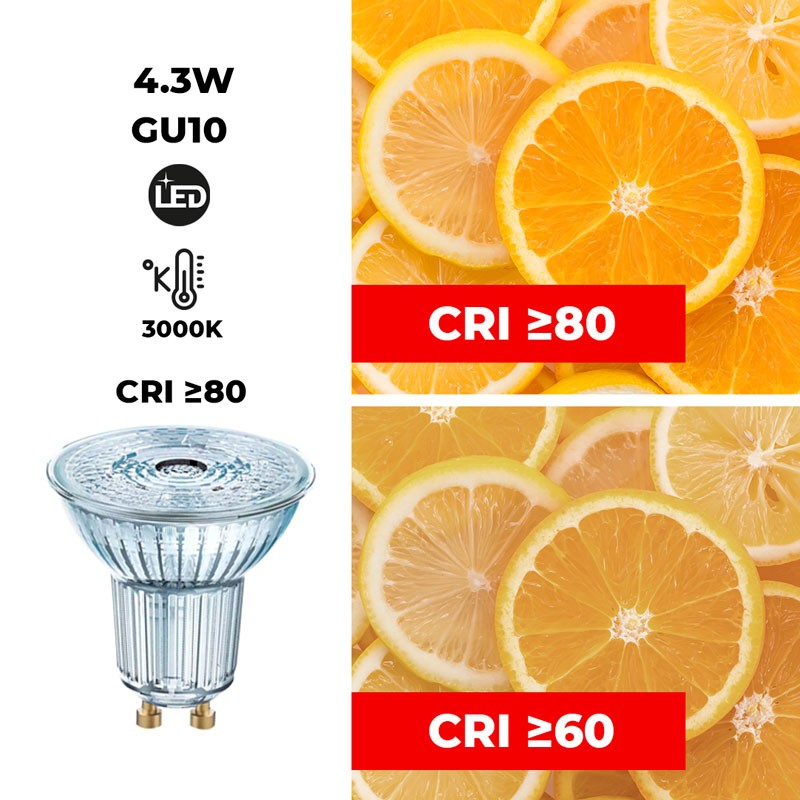 Bombilla LED VALUE PAR16 50 GU10 36º 4,3W 3000K (1)
