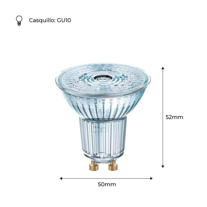 Bombilla LED VALUE PAR16 50 GU10 36º 4,3W 6500K (7)