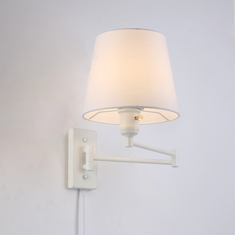 Aplique de pared con brazo articulado y enchufe "Clark" - E27 (10)