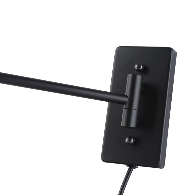 Aplique de pared con brazo articulado y enchufe "Clark" - E27 (22)