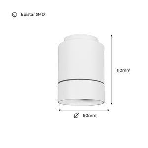 Aplique de techo moderno "Roller" 7W (11)