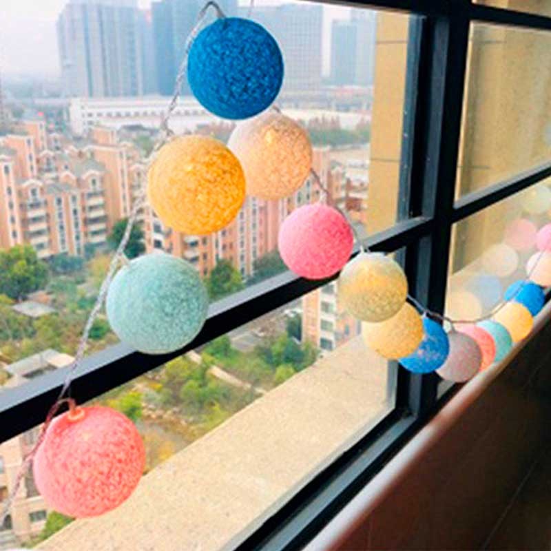 Guirnaldas decorativas de luces LED USB (34)