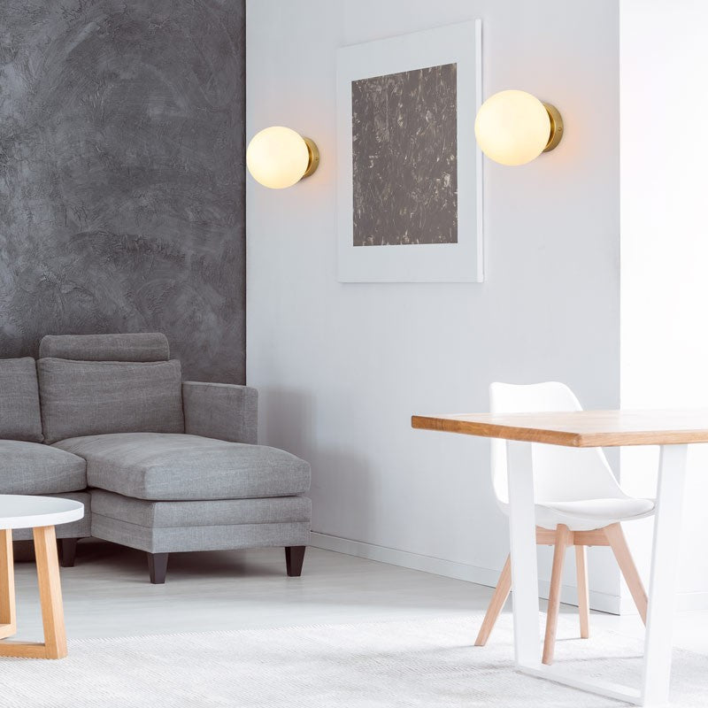 Aplique de pared bola cristal "Rober" (10)