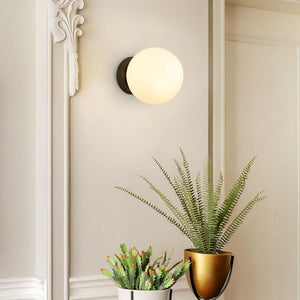 Aplique de pared bola cristal "Rober" (23)