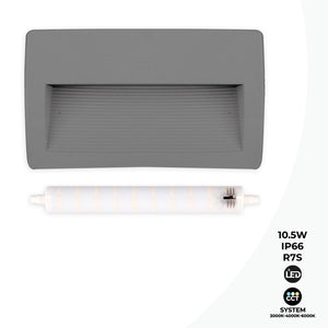 Baliza de pared LED CCT para exterior FUMAGALLI LORENZA 270 R7S 10.5W (16)