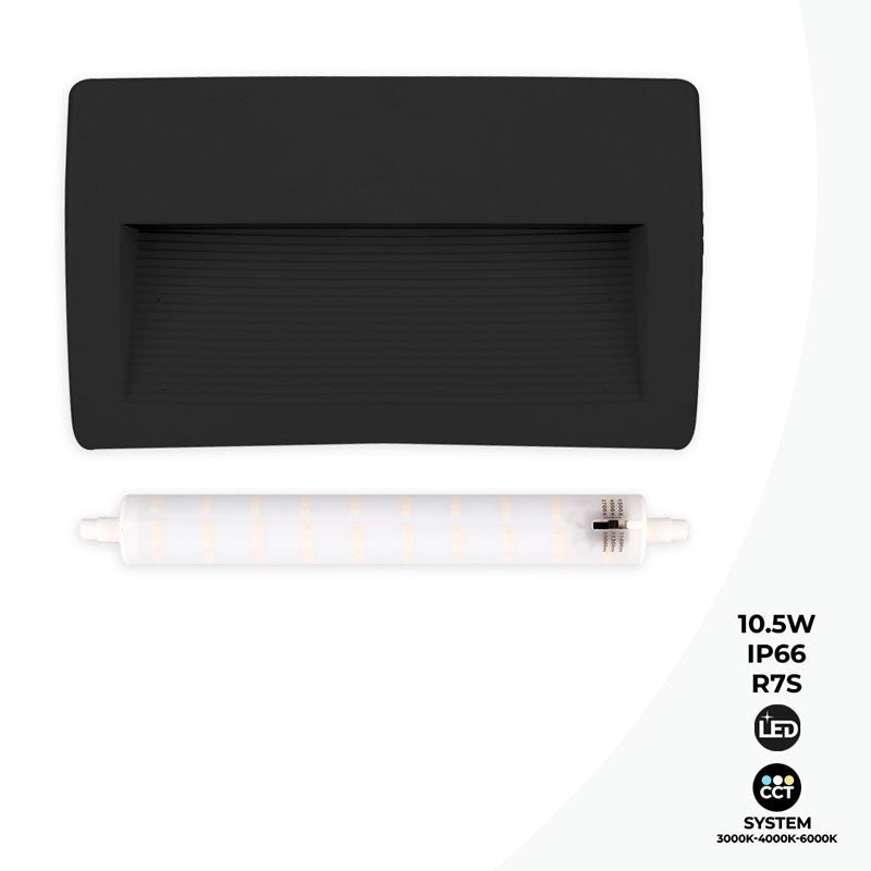Baliza de pared LED CCT para exterior FUMAGALLI LORENZA 270 R7S 10.5W (19)