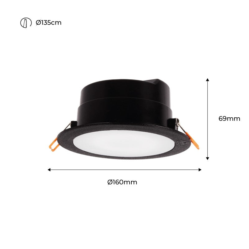 Downlight Redondo Estanco CCT Fumagalli "Teresa 160" 10W IP55 (13)