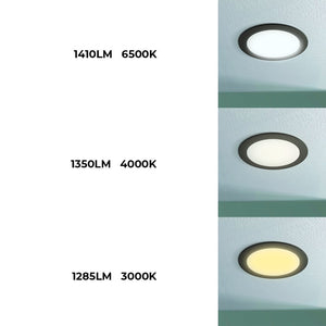 Downlight Redondo Estanco CCT Fumagalli "Teresa 160" 10W IP55 (25)