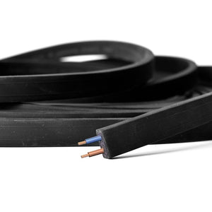 Cable Plano Negro 2x1,5mm2 para Guirnalda a medida (venta por metros) (4)