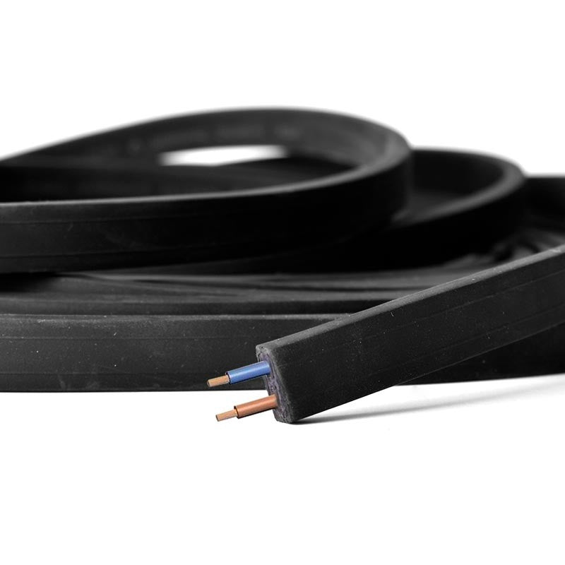 Cable Plano Negro 2x1,5mm2 para Guirnalda a medida (venta por metros) (4)