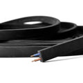 Black Flat Cable 2x1,5mm2 for Custom-made Wreath (sold by meters) 5