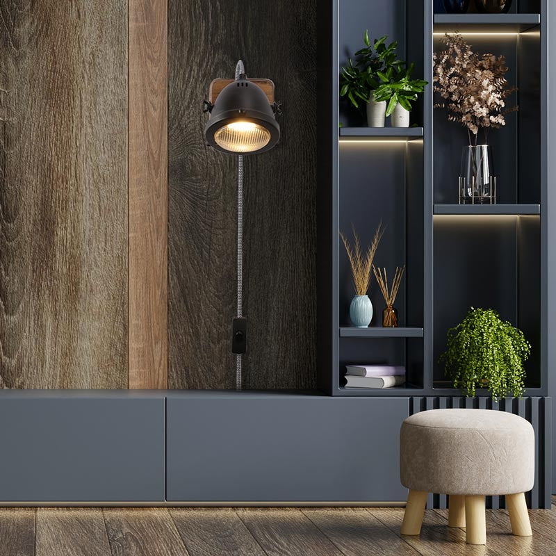 Aplique de pared industrial "Mott" - Orientable - GU10 Incluida (24)