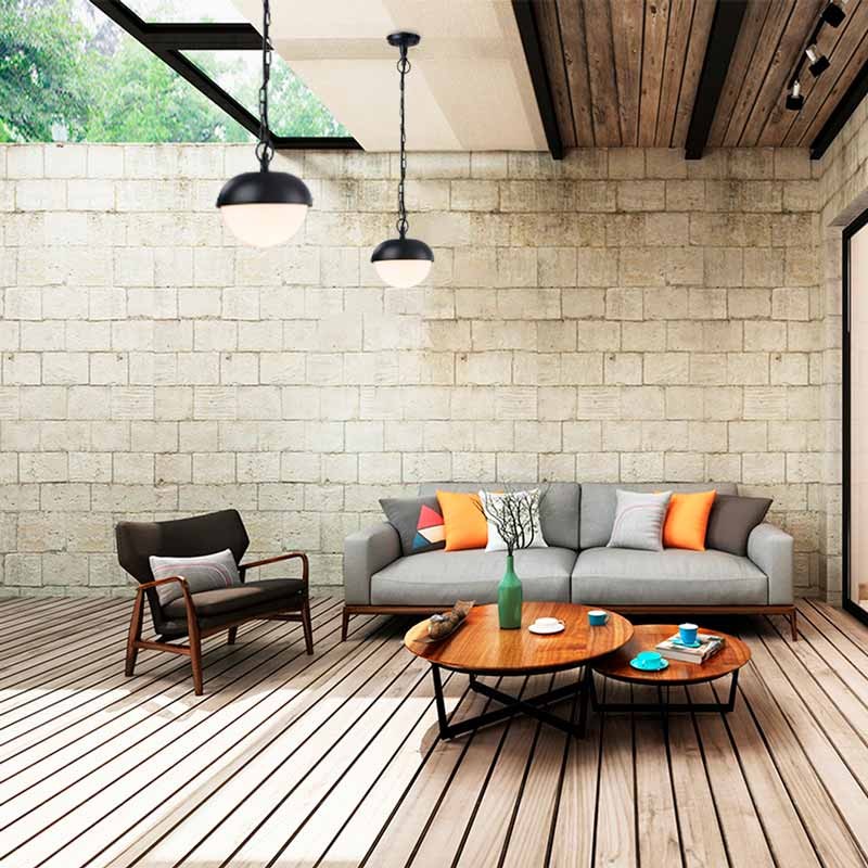 Lámpara colgante de jardín y exterior "MIA" E27 IP44 (8)