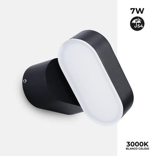 endura LED buitenwandlamp 7W draaibaar IP54