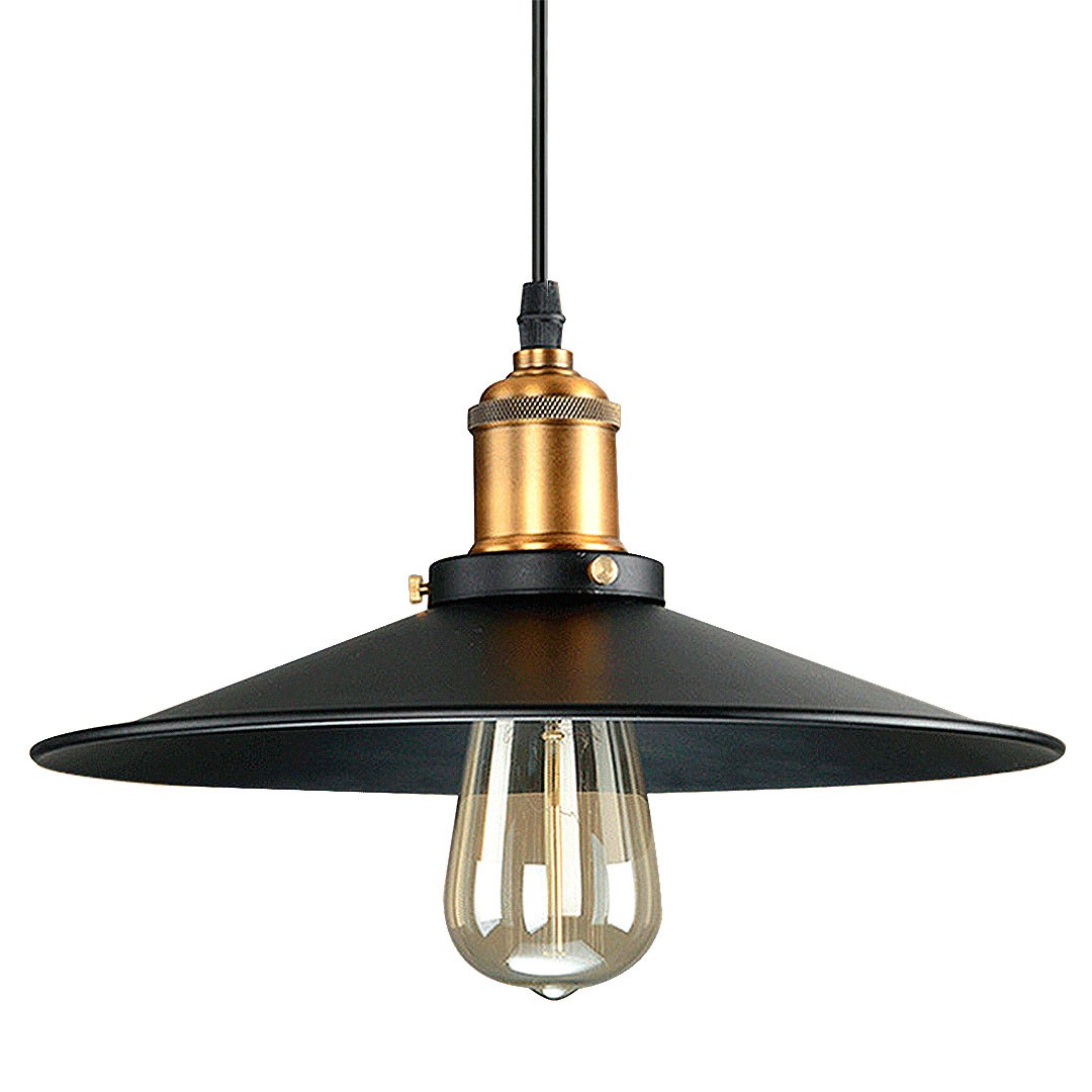 Lámpara colgante Retro "CLOCK WORK" con casquillo E27 60W (2)