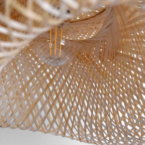 Lámpara colgante mimbre "Vimet Lite" (16)