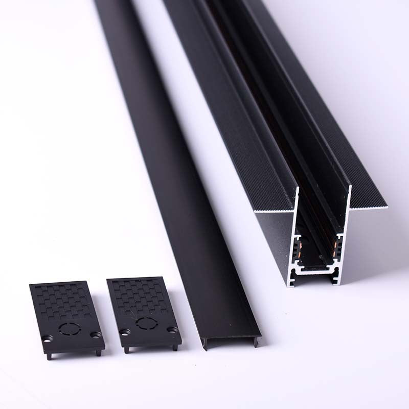 Carril magnético 20mm empotrable 48V - 1 metro (2)