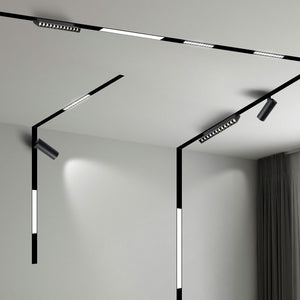 Fuente de alimentación para carril magnético 20mm 48V -200W (5)