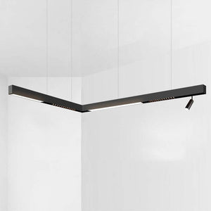 Carril magnético 48V + kit de suspensión - 1 metro (5)