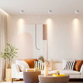 Aro tubular voor GU10 lamp - Effect van plafondinbouw 2