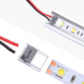 Schnellverbinder 2 Pin Clip - Streifen auf Kabel 8 mm IP20 max. 24V 5