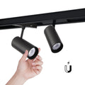 LED spotlight for magnetic rail 48V - 18W 4