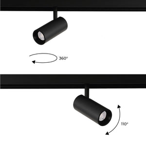 Foco LED para carril magnético 48V - 18W (10)