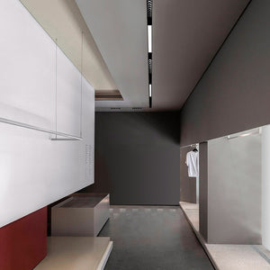 Luminaria lineal LED opal para carril magnético 48V - 20W (2)