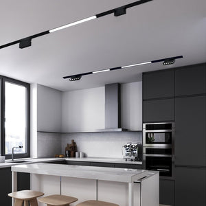 Luminaria lineal LED orientable para carril magnético 48V - 6W - UGR16 (10)